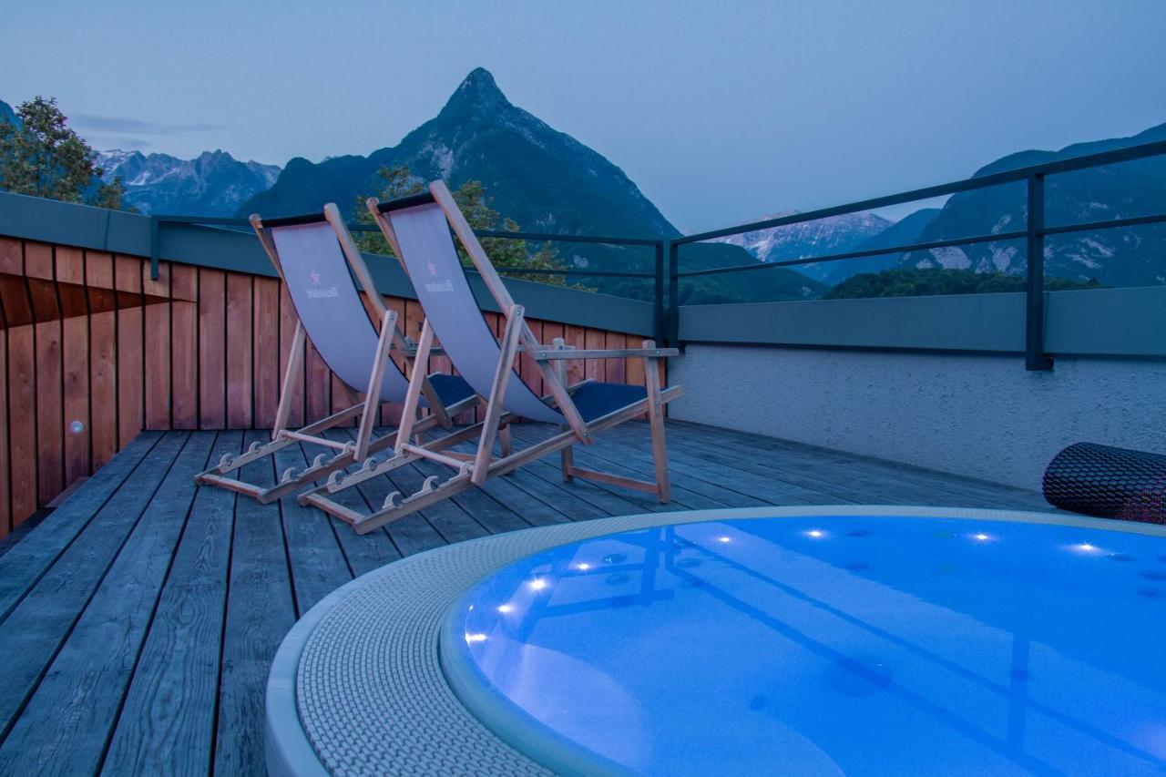 Hotel Soca Бовец Екстериор снимка