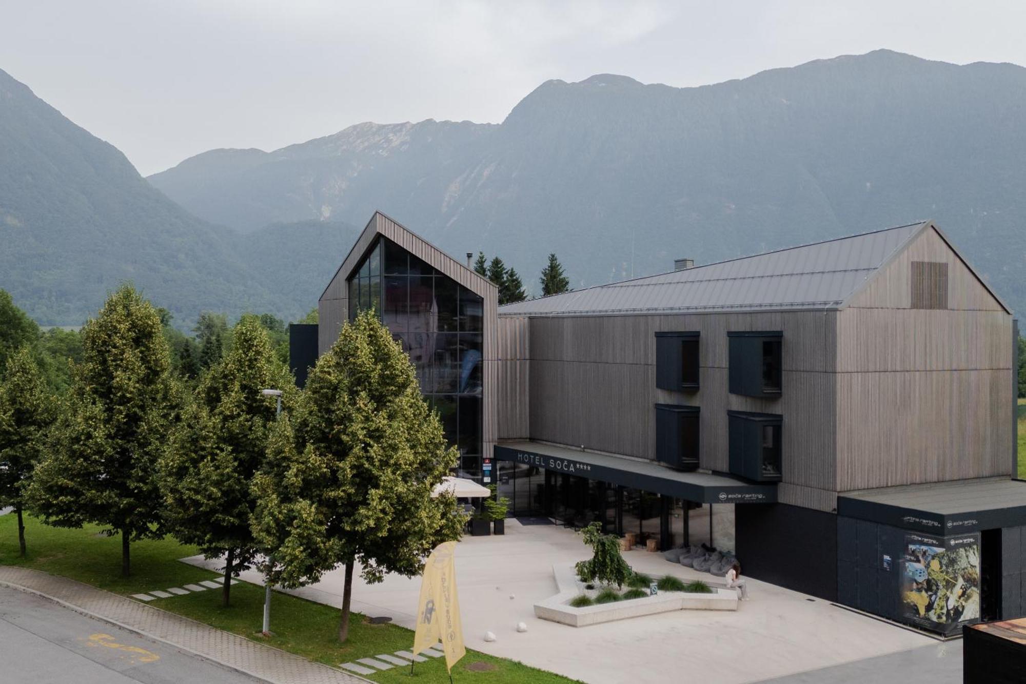 Hotel Soca Бовец Екстериор снимка