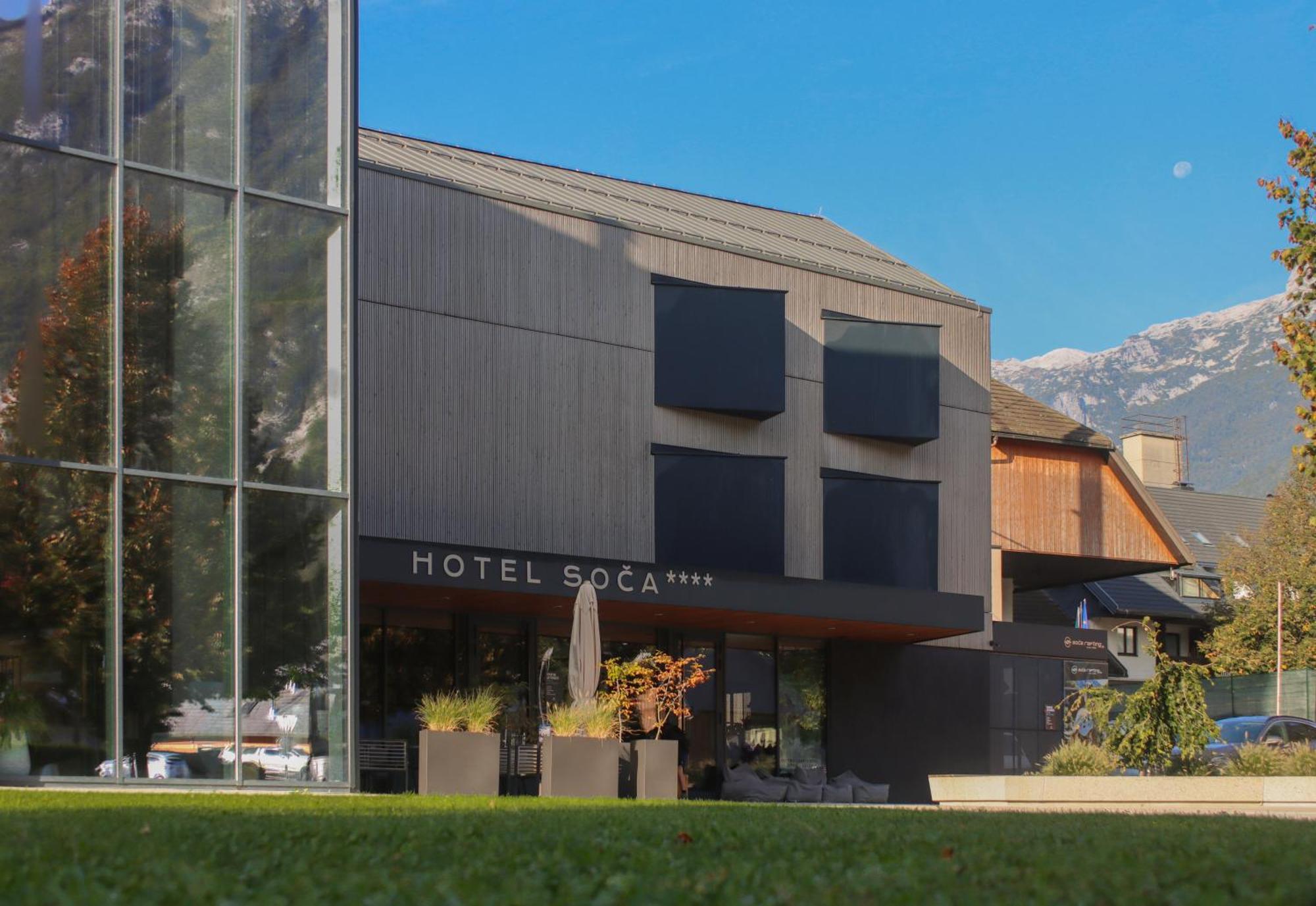 Hotel Soca Бовец Екстериор снимка