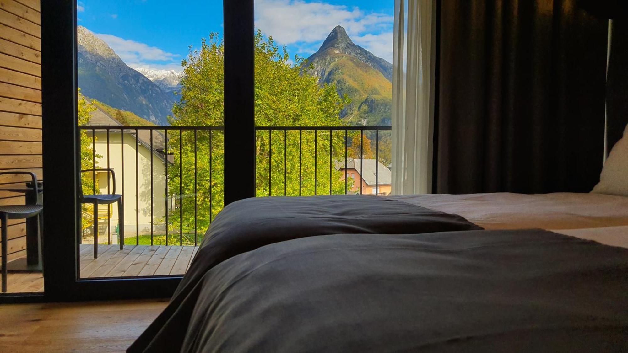 Hotel Soca Бовец Екстериор снимка